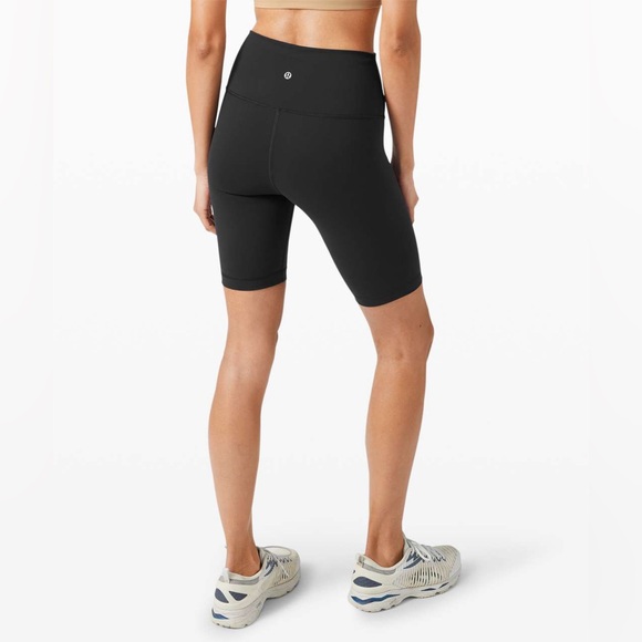 Lululemon Wunder Train High Rise Short 8" Black Size 4 - Picture 3 of 8